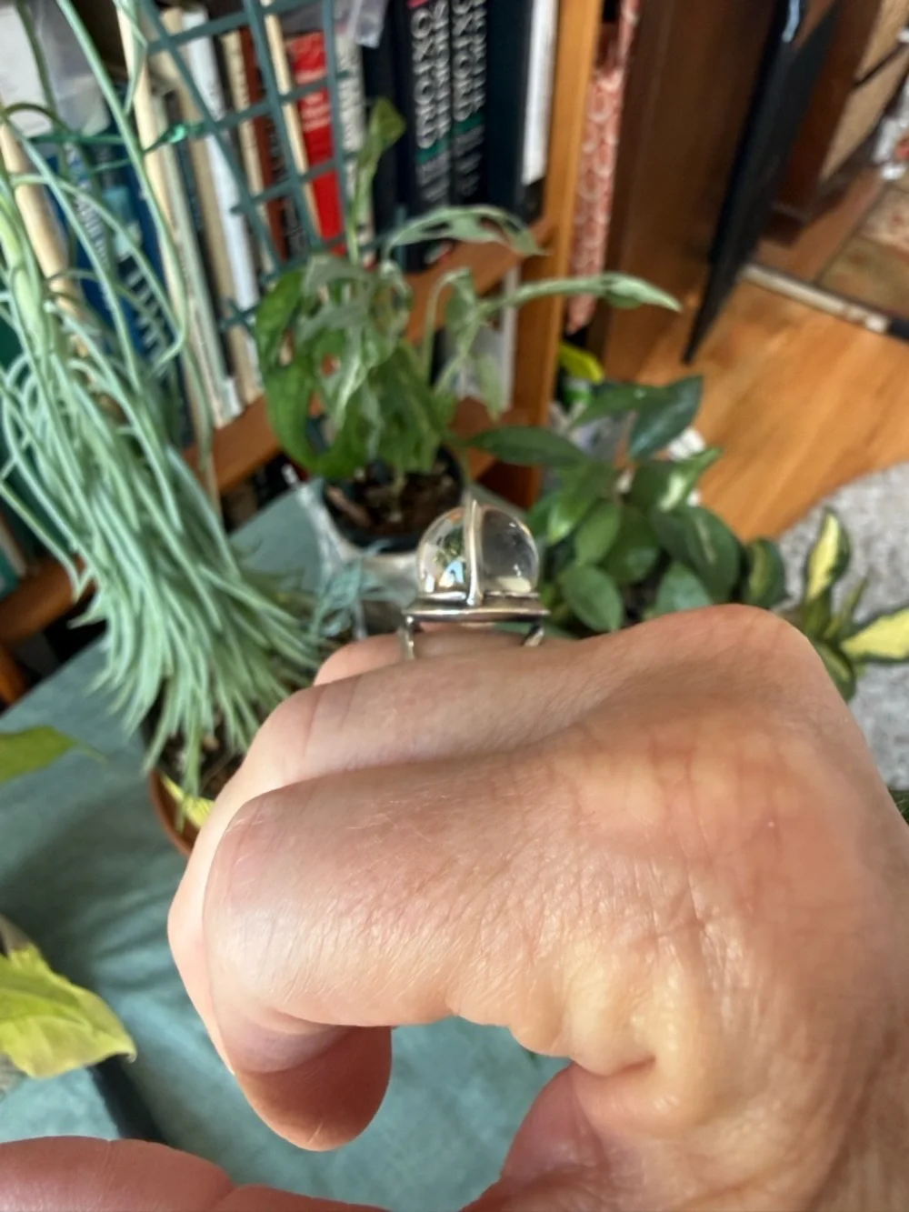 Acid Queen Crystal Divination Ring, US 6.5 - Picture 6 of 11